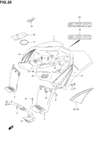 Rear Fender (Model K2/K3)