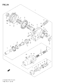 Final Bevel Gear (Rear)(Model K3)