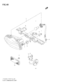 Rear Combination Lamp (Lt-A400fzl1 E28)