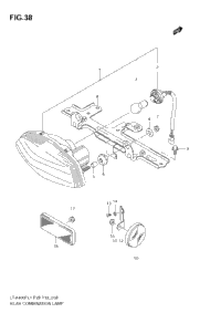Rear Combination Lamp (Lt-A400fl1 E28)