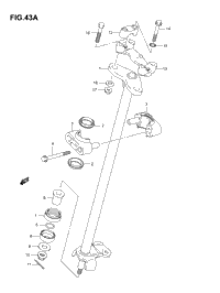 Steering Shaft (Model K5/K6/K7)