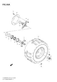 Left Rear Wheel (Model K8/K9)