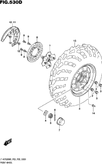 Front Wheel (Lt-A750xpm0 P03)
