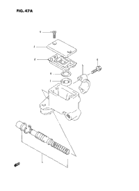 Front Master Cylinder (Model M/N/P/R/S/T)