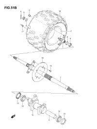 Right Rear Wheel (Model K5/K6/K7)