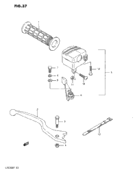 Right Handle Switch (Model H/J/K/L)