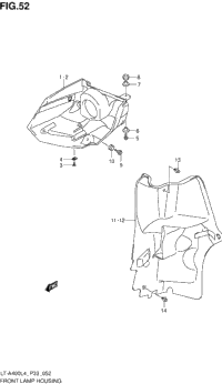 Front Lamp Housing