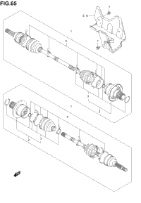 Rear Drive Shaft