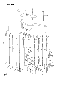 Handlebar - Control Cable (Model J/K/L/M/N/P/R/S)