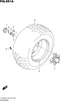 Rh Rear Wheel
