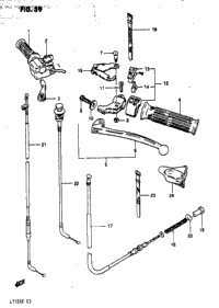Handle Switch - Control Cable (Model D)