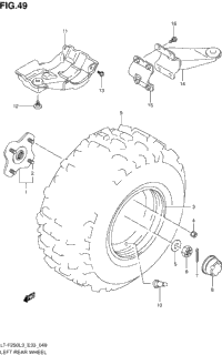 Left Rear Wheel