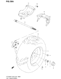 Left Rear Wheel (Model Y)