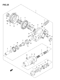 Final Bevel Gear (Rear)(Model K3)
