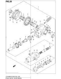 Final Bevel Gear (Rear)