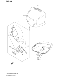 Headlamp Housing