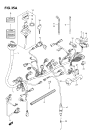 Wiring Harness (Model K6/K7 F.No.5Saap41a 67110001%)