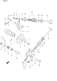 Cam Shaft - Valve