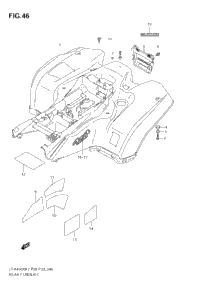 Rear Fender (Model K7/K8)