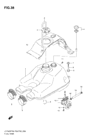 Fuel Tank (Lt-F400fk8/Fk9/Ful0)