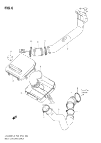 Belt Cooling Duct