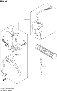 Lh Handle Lever