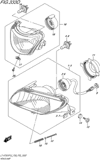 Headlamp (Lt-A750xpzl5 P33)