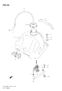 Fuel Tank (Model K7/K8)
