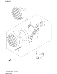 Headlamp (Model W/X)