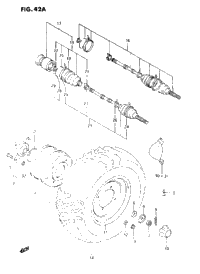 Front Wheel(Model P/R/S)