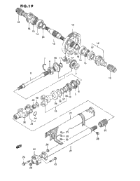 Secondary Gear-Propeller Shaft