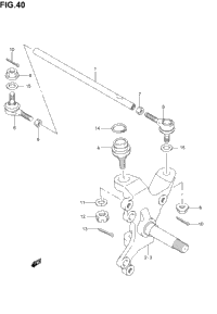Steering Knuckle (Model K2/K3)
