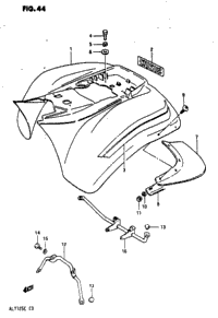 Rear Fender (Model E)