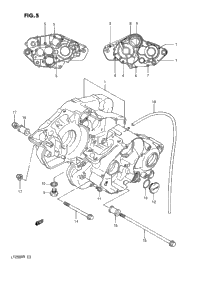 Crankcase (Model H/J/K/L/M/N)