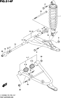 Front Suspension Arm (Lt-A750xpm0 P33)