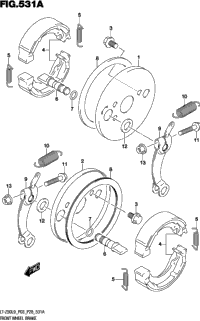 Front Wheel Brake