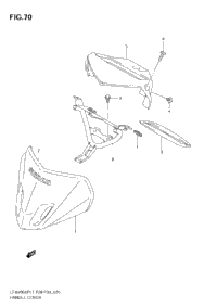 Handle Cover (Lt-A500xpz L1 E33)
