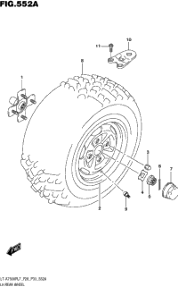 Lh Rear Wheel