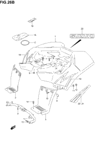 Rear Fender (Model K5/K6)