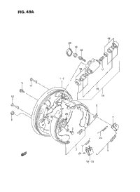 Front Wheel Brake (Model M/N/P/R/S/T)