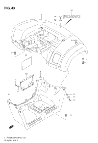 Rear Fender (Model K3)