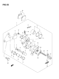 Rear Caliper (Model K3)