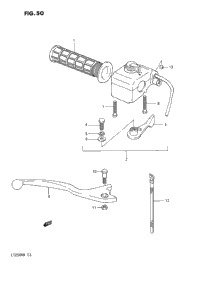 Brake Lever (Model F/G)