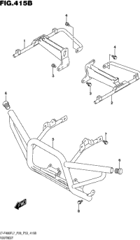 Footrest (Lt-F400fl7 P33)