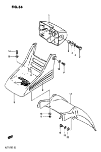 Headlamp Housing - Front Fender (Model D)
