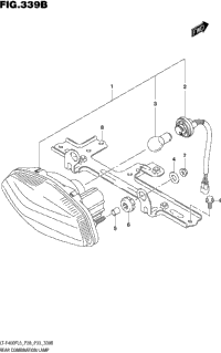 Rear Combination Lamp (Lt-F400fl5 P33)