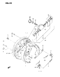Front Wheel Brake(Model M/N/P)