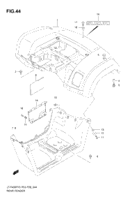 Rear Fender (Model K3)