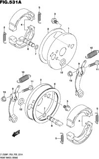 Front Wheel Brake