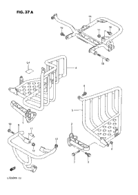 Footrest (Model M/N)